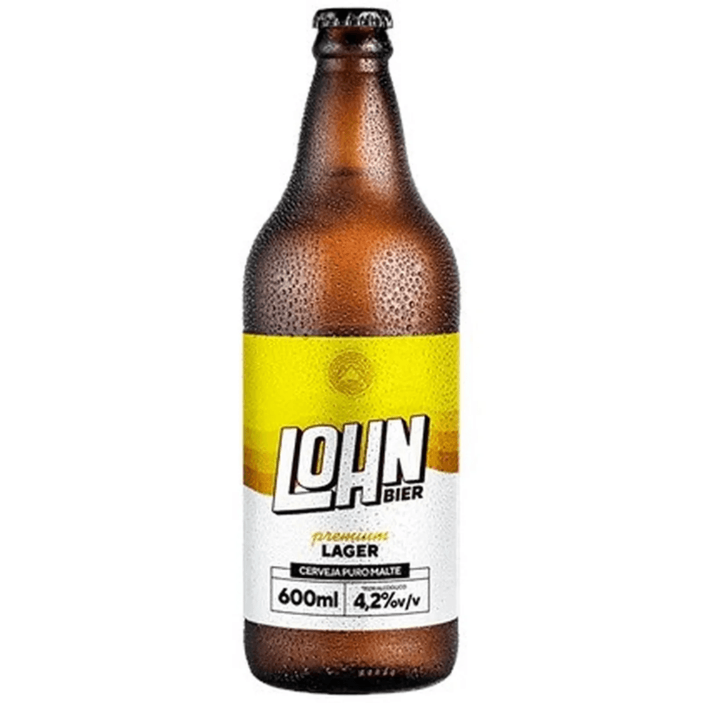 Cerveja Lohn 600ml Premium Lager